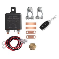 12V Remote Battery Disconnect Switch   Wireless Kill Switch for Car Truck RV