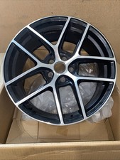 ROMAC RADIUM 19X8 5/112 ET45 CB73.1 BLACK/POLISHED FACE RMDIAI9690BMF [PAIR]