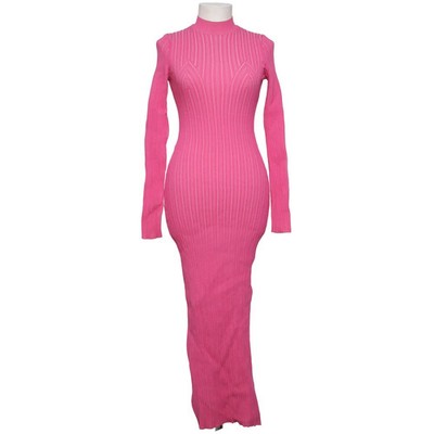 NA-KD, Rollkragenkleid, Größe: M, Two Color Rib Knitted Turtle Neck Dress #e0s