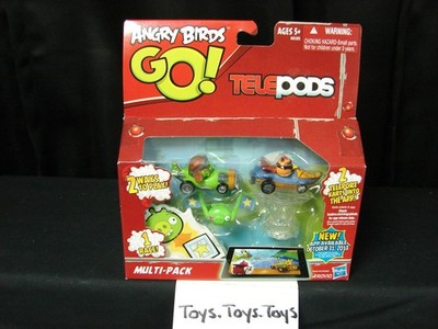 Angry Birds GO Telepods Multipack 2 Teleport Karts Exclusive Orange Kart New