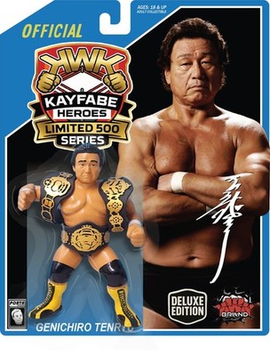 Pre-Order KWK Kayfabe Heroes Deluxe Genichiro Tenryu Limited 500 Series 1/500