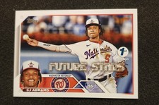 2023 Topps 1st Edition FUTURE STARS #35 CJ Abrams Nationals 🔥🔥🔥