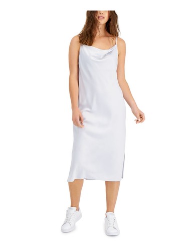 BAR III DRESSES Womens Spaghetti Strap Below The Knee Party Sheath Dress - Picture 9 of 14