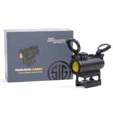 Sig Sauer Romeo-MSR 1x20mm 2 MOA RED DOT Sight w/ Riser Waterproof SOR72001