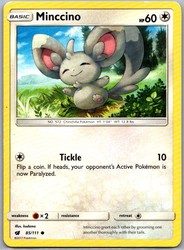 Minccino 85/111 Crimson Invasion Common