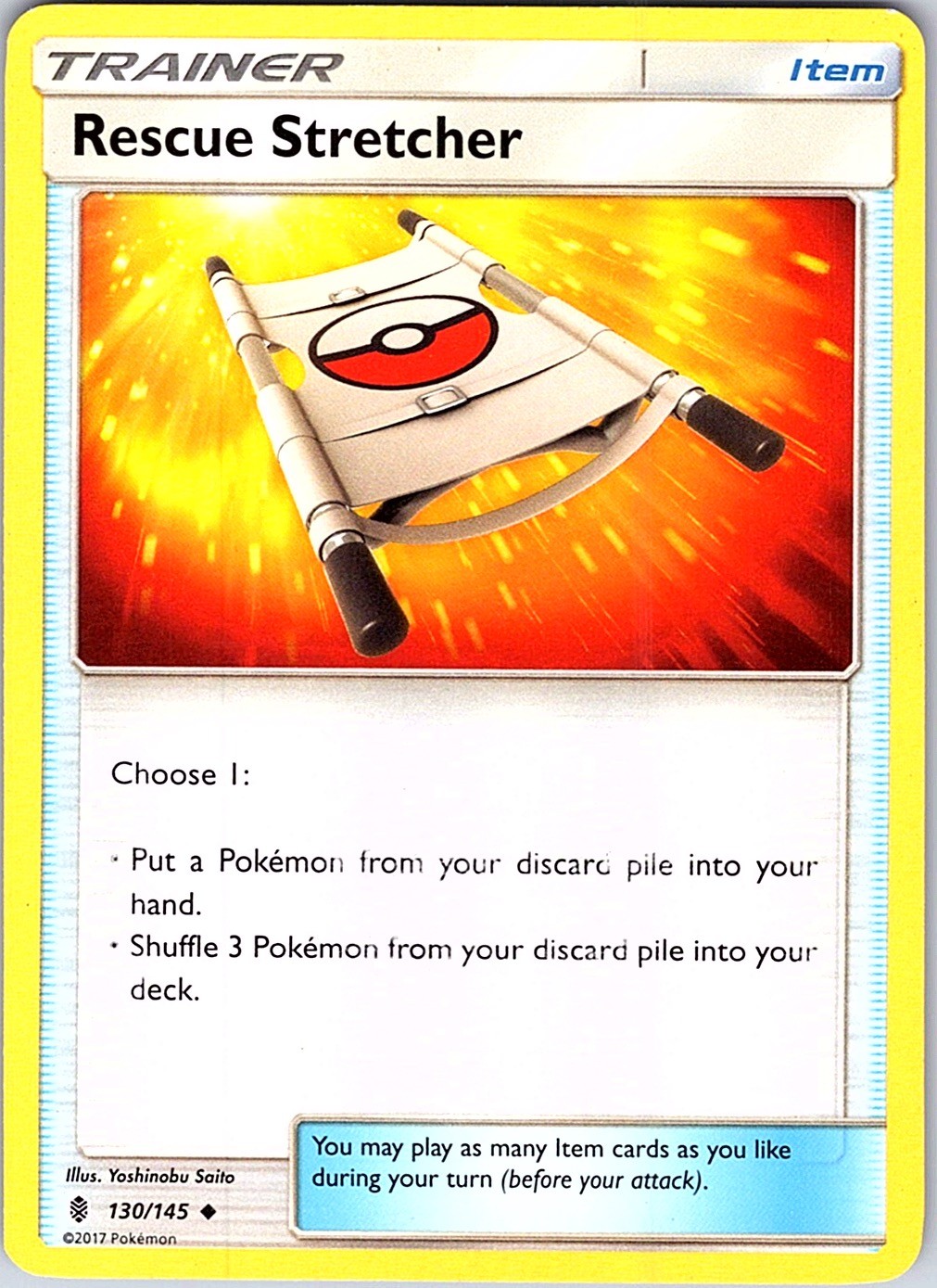 Rescue Stretcher Uncommon SM - Guardians Rising 130/145 NM