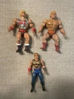 He-Man Masters Of The Universe Vintage 1980s Mattel Action Figure Lot of 3 Used