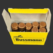Vtg Lot of 7 Cooper Bussmann - Fusetron FRN-R-25 Dual Element Time Delay Fuse