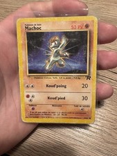 Carte Pokémon Machoc 59/82 Édition Team Rocket Bloc Wizards Année 2000