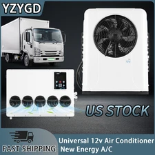 12V Trucks Air Conditioner 12000BTU For Semi Bus RV Caravan Vans Mini Split A/C