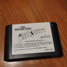 Fire Shark (Sega Genesis) Game Only, Shmup WORKING 