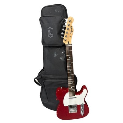 Squier Limited-Edition Bullet Telecaster Electric Guitar - Red Sparkle