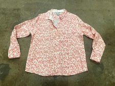 Tommy Bahama Shirt Womens Medium Pink Coral R...