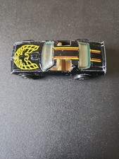 Hot Wheels 1977 Black Hot Bird Pontiac Trans Am GHO Hong Kong Gold Ones Vintage