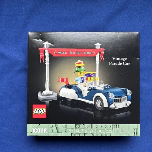 LEGO 40913 Icons Vintage Parade Car - Limited Edition GWP Promo Set - New Sealed