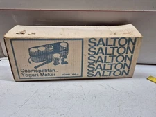Vintage SALTON Automatic Yogurt Maker Thermostat Controlled YM-4 