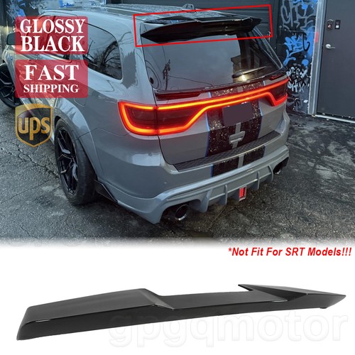 For Dodge Durango GT R/T 2011-2020 Gloss Black Rear Roof Spoiler Wing ...