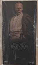 Hot Toys Star Wars Mace Windu 1 6 Figure MMS681 New