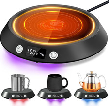 Coffee Mug Warmer - 55W Electric Coffee Warmer for Desk 3 Temp Settings & 2-9 Ti