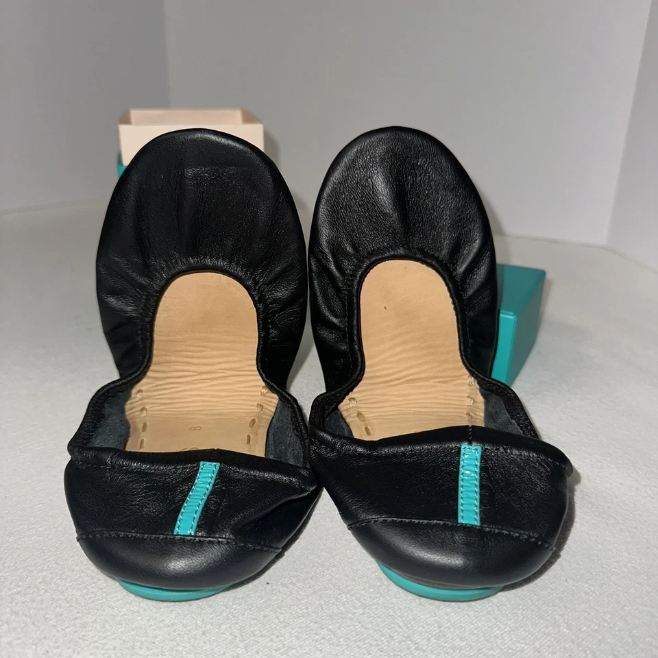 Sapatilhas de balé Tieks by Gavrieli couro preto fosco - Tamanho 8 - Imagem 4 de 4