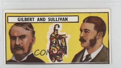 1965 Lyons Maid Famous People W S Gilbert Arthur Sullivan And #33 1b9b