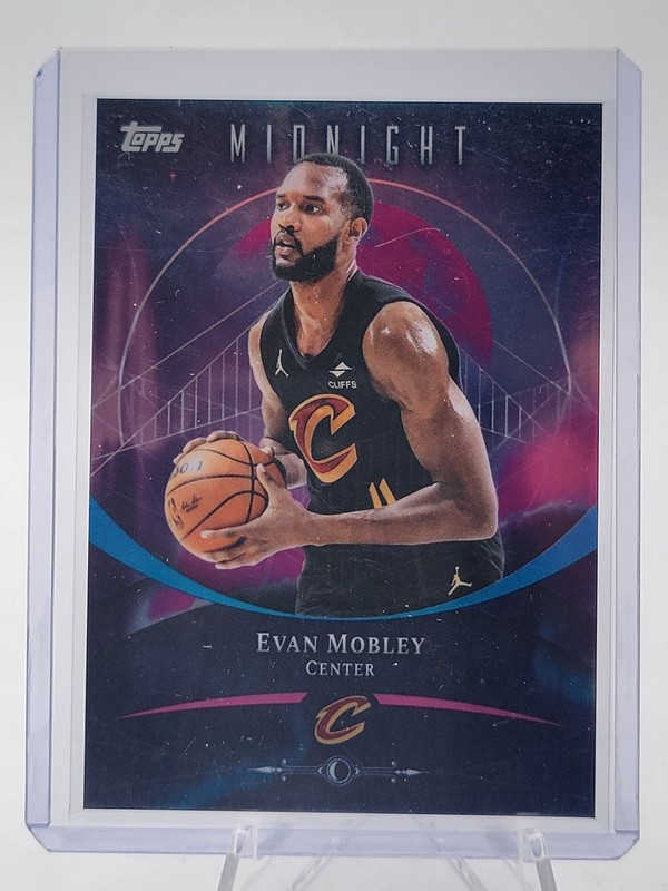 EVAN MOBLEY 2025-26 TOPPS MIDNIGHT BASKETBALL TWILIGHT #20 CAVALIERS Q2091