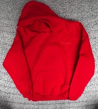 Comfrt Minimalist Hoodie Crimson Red XL New in Package Soft Pullover