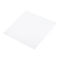 White ABS Plastic Sheet 8 x 8 x 0.02 Inch for DIY Crafts Pack of 1 Pcs