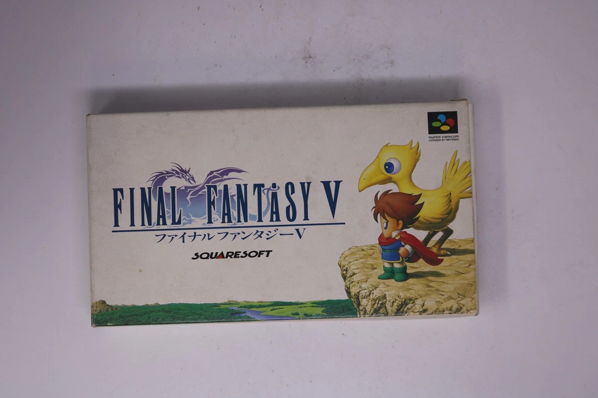 Final Fantasy V Nintendo SNES Video Games for sale - eBay