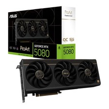 ASUS ProArt NVIDIA GeForce RTX 5080 OC 16GB GDDR7 Graphics Card, DLSS 4, 10752 C