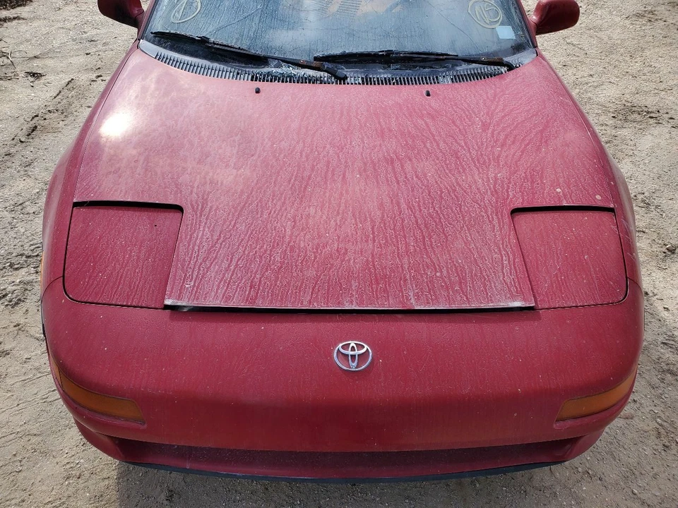 Toyota MR2 1991 1995 OEM guardabarros derecho rojo necesita pintura sin óxido Foto 4 de 4