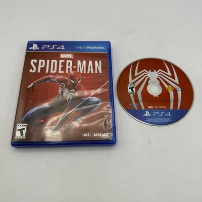 Marvel's Spider-Man (Sony PlayStation 4, 2018) PS4 No Manual