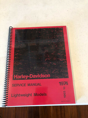 1973 HARLEY AERMACCHI X-90CC SERVICE MANUAL 99498-74 AMF | eBay