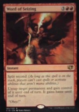Word of Seizing - Commander 2014: #185, Magic: The Gathering Nm R158