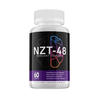 NZT-48 - Brain Performance Support Capsules - 60 Capsules