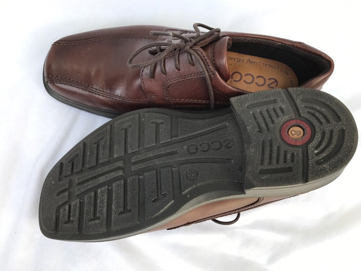 Ecco Men\'s Helsinki 50104 Brown Leather Lace Up Dress Shoes Size 46 US 12 Men main image 4