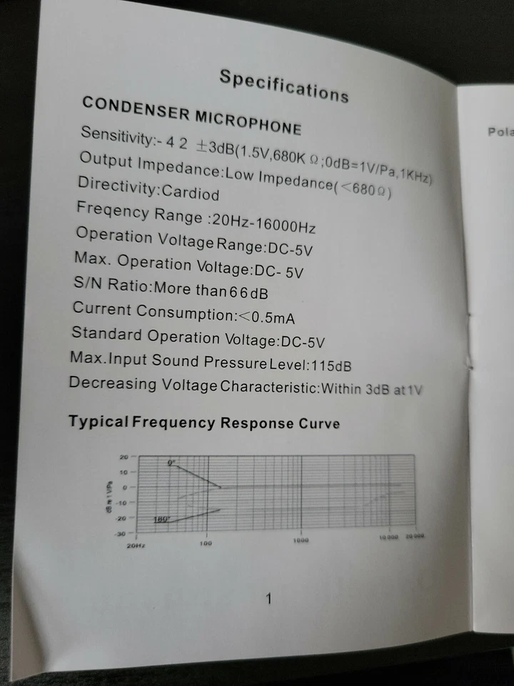 Condenser USB Recording Microphone,  for podcasting or meetings. - Image 3 of 4