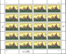 #3059 SMITHSONIAN INSTITUTION 150TH.  MINT SHEET.  F-VF NH. BCV $22.75