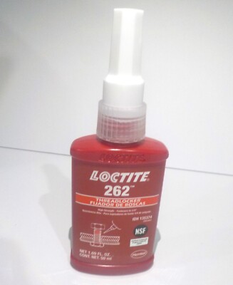 Loctite 262 50ML High Strength Thread Locker EXP 05/26 135374
