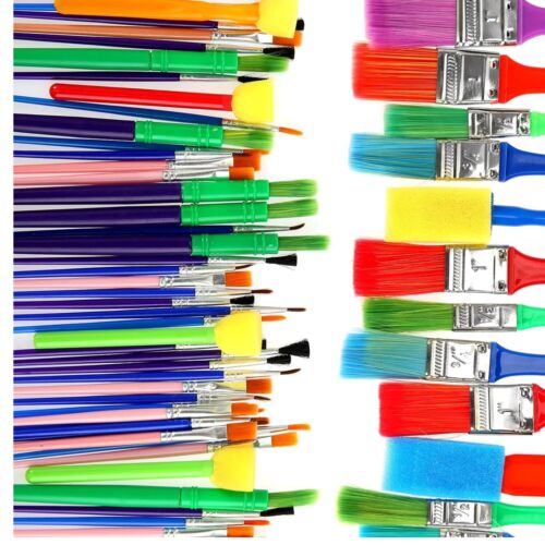 Complete 300-Piece Painting Brush Set for Kids - Perfect for Art Projects
