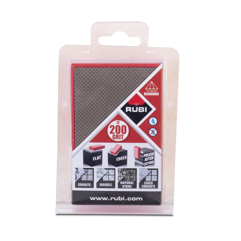 Rubi Manual Diamond Polishing Pad - 200 Grit - 61976