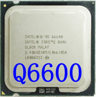 Intel Core 2 Quad Q6600 2.4GHz Quad-Core (HH80562PH0568M) Processor