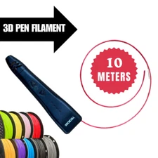3D Printing Pen PLA Filament Refill | 10 METER Pack