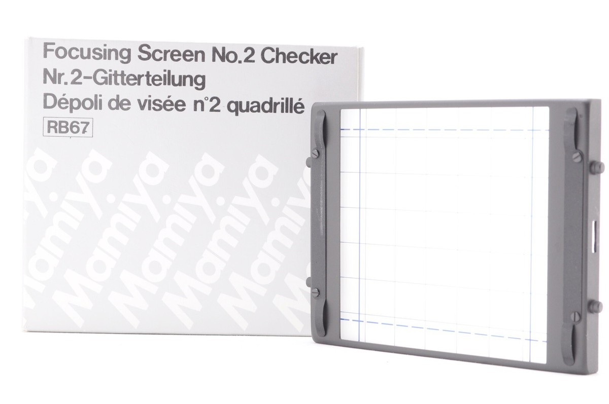 Almost Unused] Mamiya RB Focusing Screen No. 2 Grid for RB67 Pro S