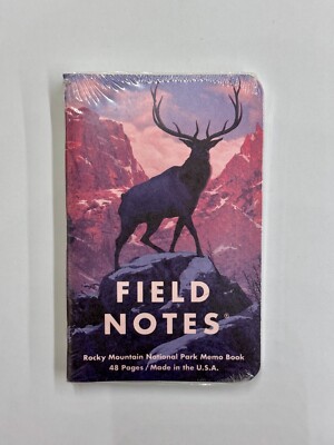 Field Notes FNC-43c: Rocky Mountain National Parks Notizbücher - versiegelt 3er-Pack