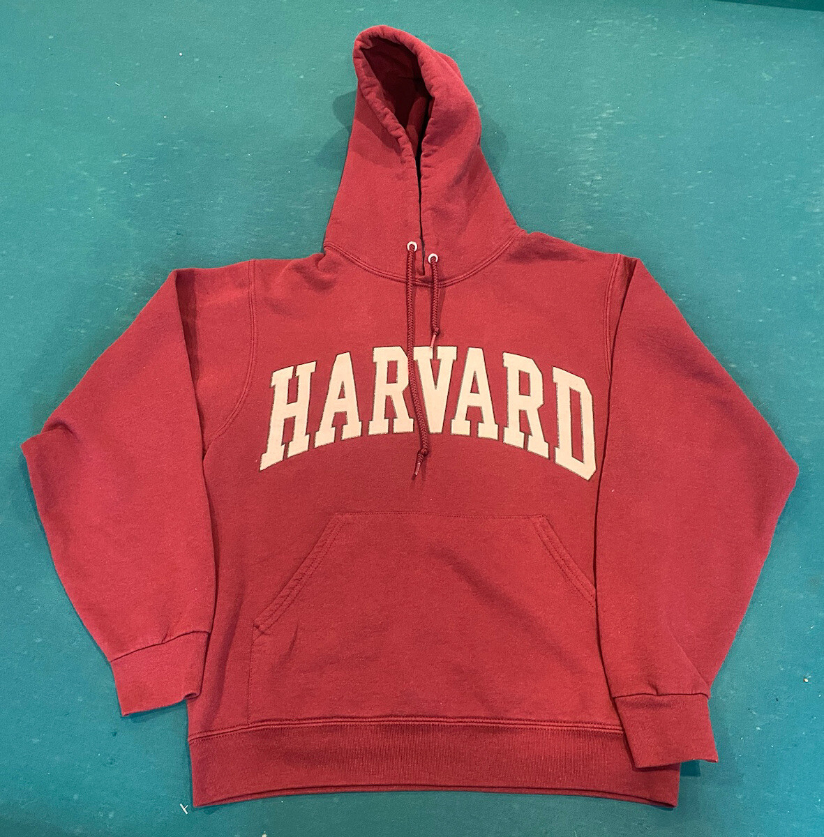 Harvard University Crimson Classic Hooded Sweatshirt – Officially Licensed IvySport Apparel - View #10