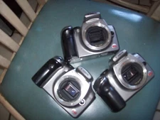 LOT OF 3 Canon EOS Digital Rebel DS6041 300D SLR Camera Body -No ACCESSORY- READ