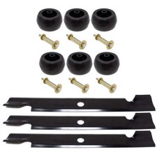 Kit de ruedas de cubierta de hoja para cubierta Exmark Lazer Z 60" 116-8196-S 109-9011 116-9981