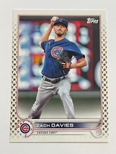 2022 Topps Baseball Gold Stars #459 - Zach Davies - Chicago Cubs