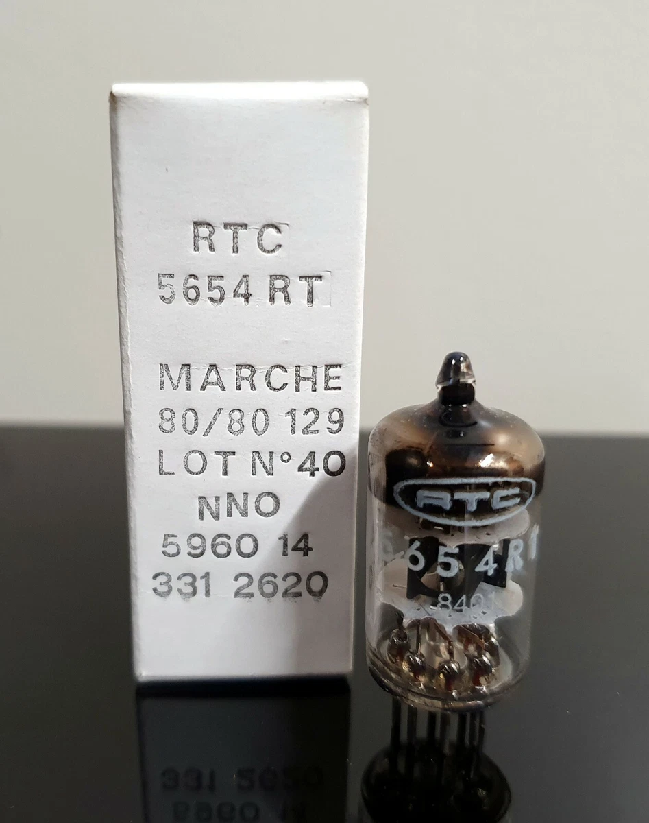6AK5 5654 EF95 RT La Radio Technique, Milspec, Suresnes Made, Excellent Quality - Tubes, Parts